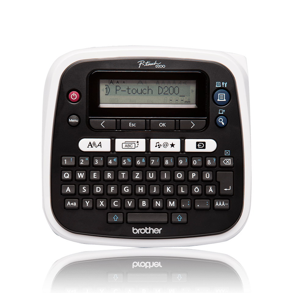 Brother P-touch PTD200BWVPG1 Beschriftungsgerät