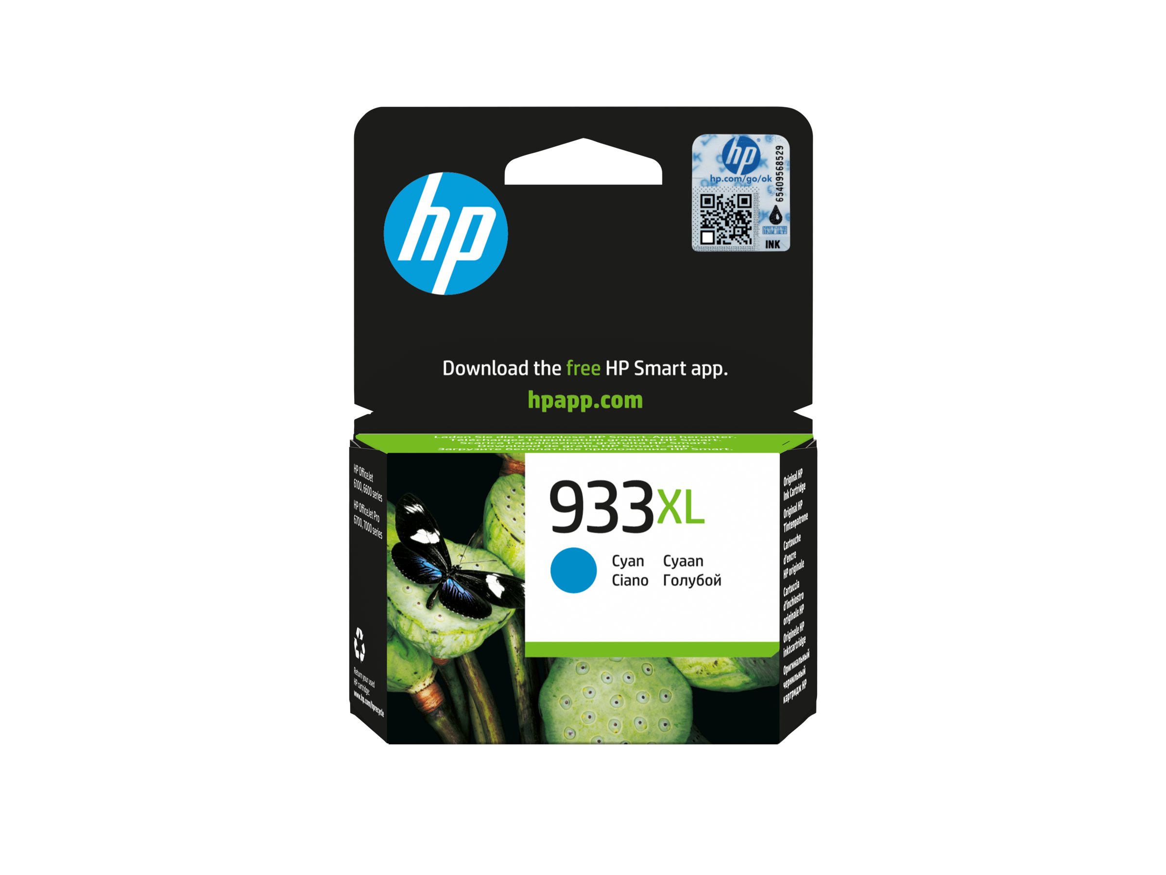 HP 933XL CN054AE cyan Druckerpatrone