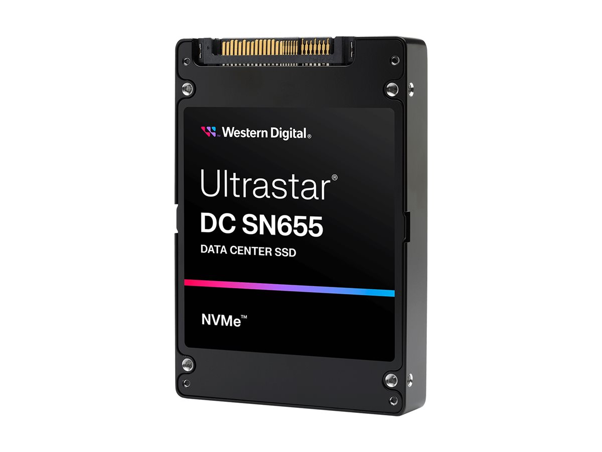 WESTERN DIGITAL Ultrastar DC SN655 SSD U.3 7.68TB PCIE TLC BICS5 TCG