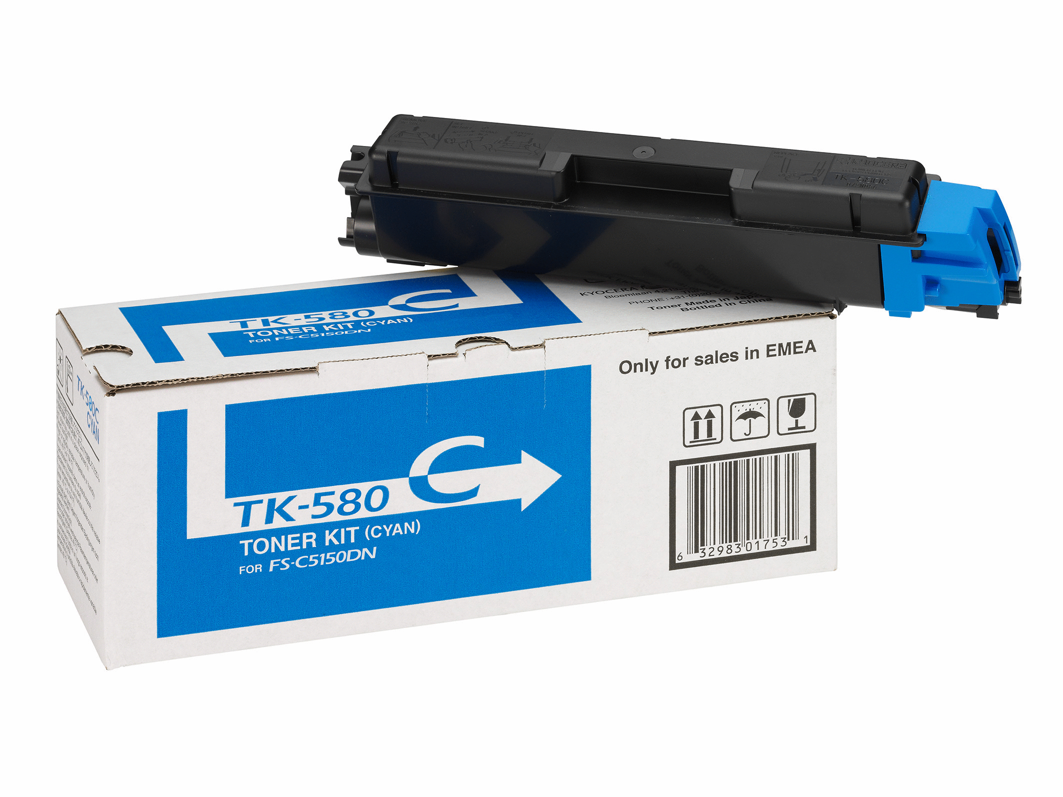 1T02KTCNL0 KYOCERA TK580C FSC Toner cyan