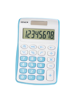 120 B Taschenrechner weiß/blau