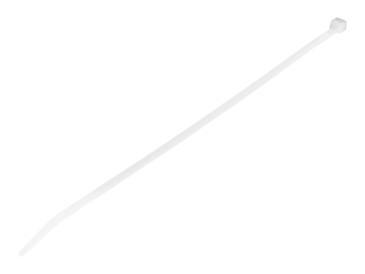 STARTECH.COM Cable Ties - 254x4mm self-locking nylon Cable Ties with curved tip 94V-2 / UL white 100 pieces STARTECH.COM Cable Ties - 254x4mm self-locking nylon Cable Ties with curved tip 94V-2 / UL white 100 pieces
