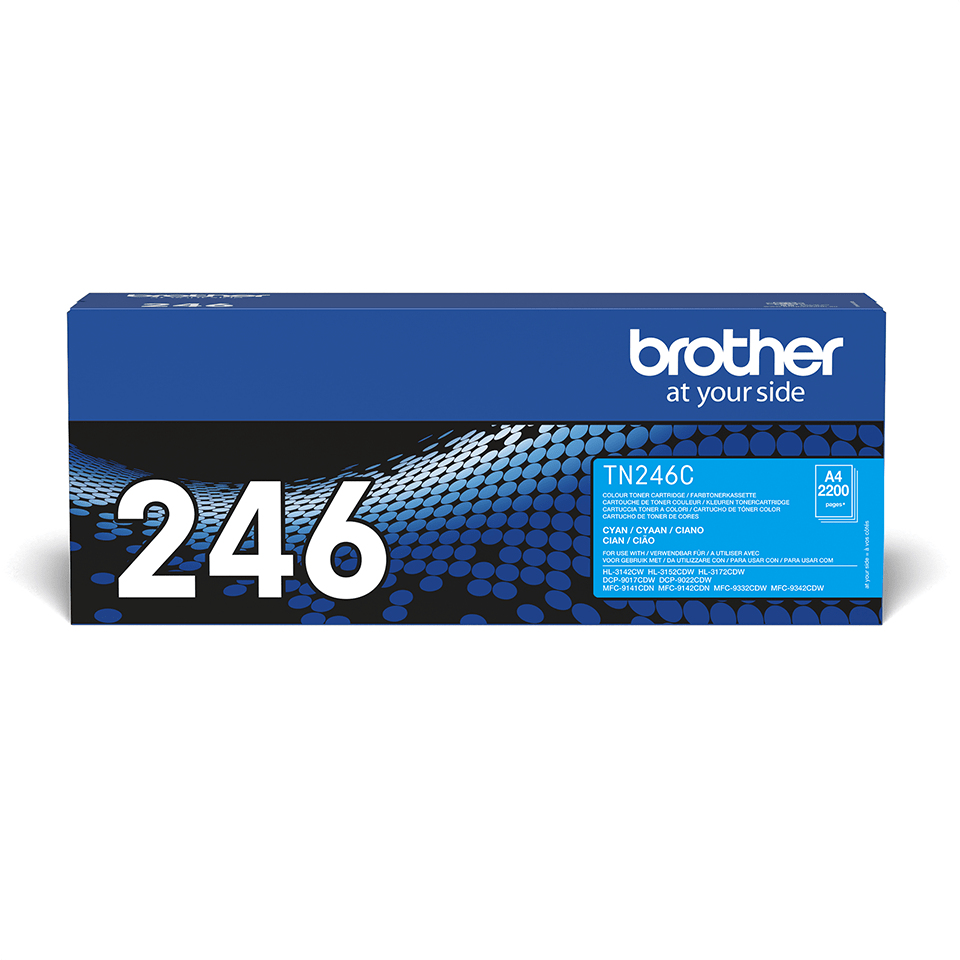Brother TN-246C Tonerpatrone Cyan