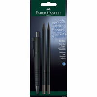 FABER-CASTELL Kugelschreiber-Set Urban schwarz, Schreibfarbe: blau, 1 Set FABER-CASTELL Kugelschreiber-Set Urban schwarz, Schreibfarbe: blau, 1 Set