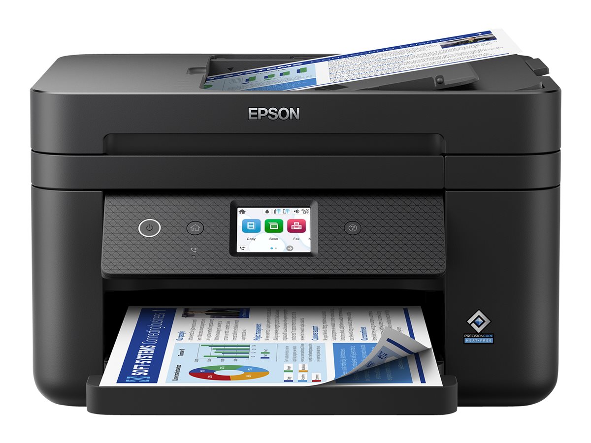 EPSON WorkForce WF-2960DWF 4 in 1 Tintenstrahl-Multifunktionsdrucker schwarz
