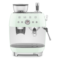 Smeg EGF03PGEU Espressomaschine, Kaffeevollautomat 50s Style, Pastellgruen