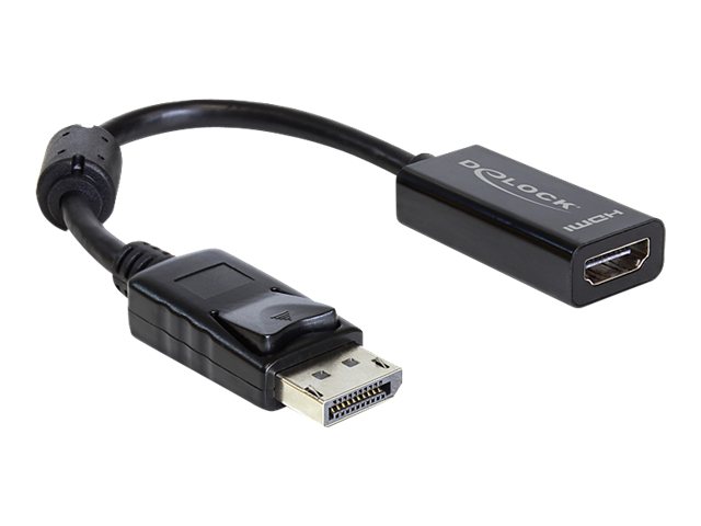 Delock Adapter Displayport Stecker zu HDMI Buchse 22,5cm