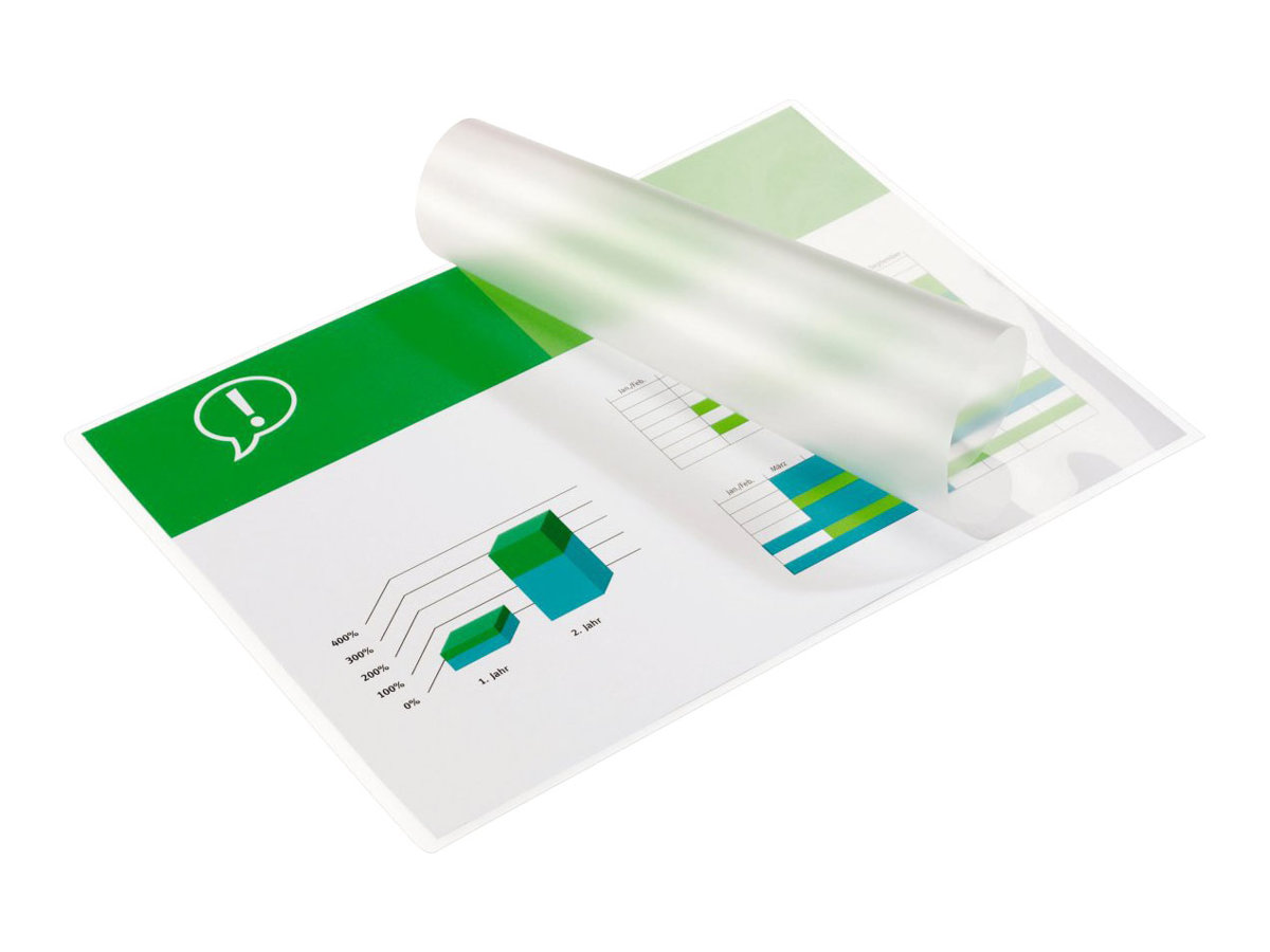 100 GBC Laminierfolien glÃ¤nzend fÃ¼r A3 80 micron