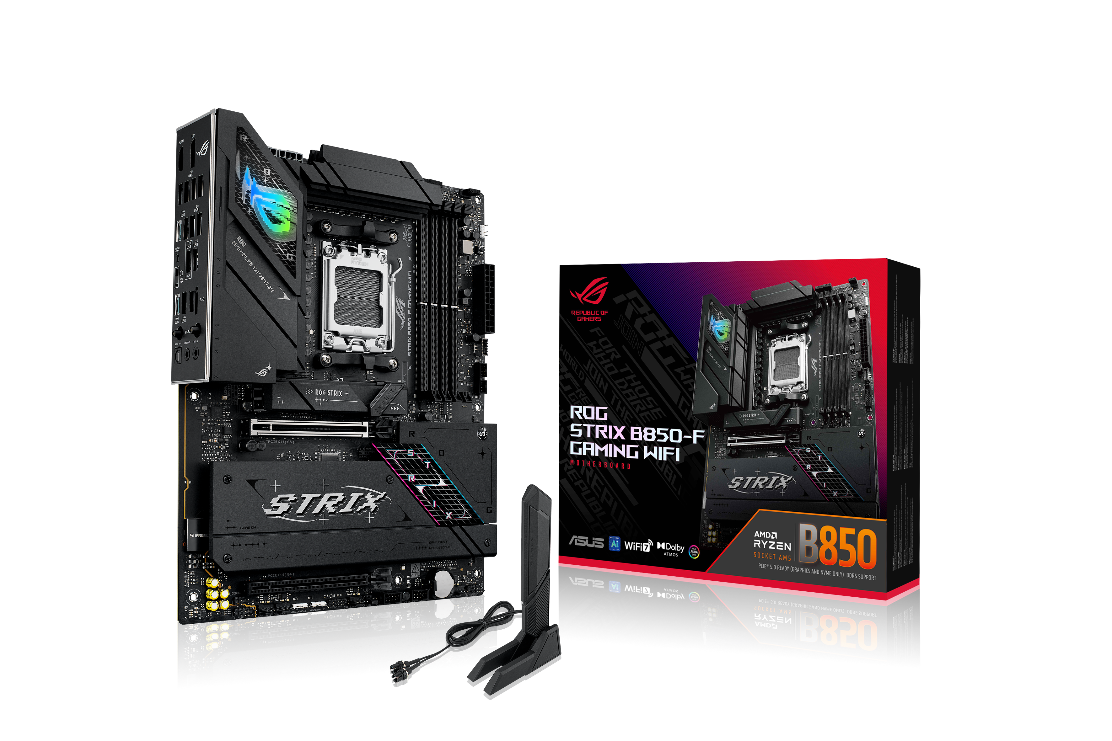 ASUS ROG STRIX B850-F GAMING WIFI ATX Socket AM5 Wi-Fi 7