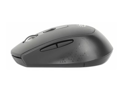 MANHATTAN MW6200 Kabellose USB-Maus USB-A Nanoempfänger sechs Tasten plus Mausrad 800/1200/1600 dpi optisch schwarz