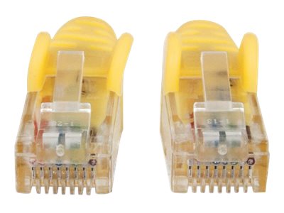 INTELLINET Netzwerkkabel Cat6 U/UTP 1m gelb CCA RJ-45 Stecker / RJ-45 Stecker vergoldete Kontakte