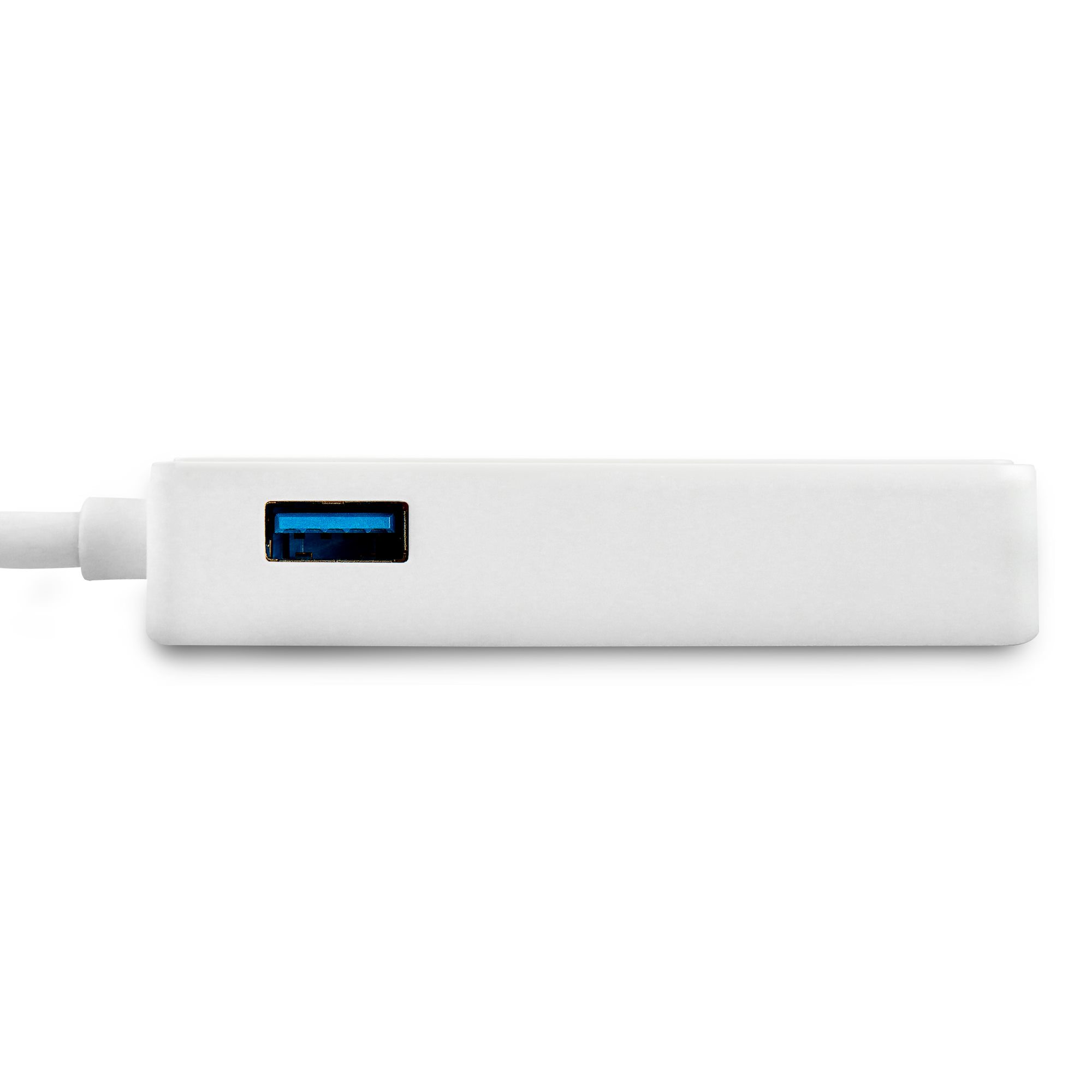 STARTECHCOM USB 30 SuperSpeed auf Gigabit Ethernet Lan Adapter mit USB Port 101001000 RJ45 NIC Netzwerkadapter StBu W