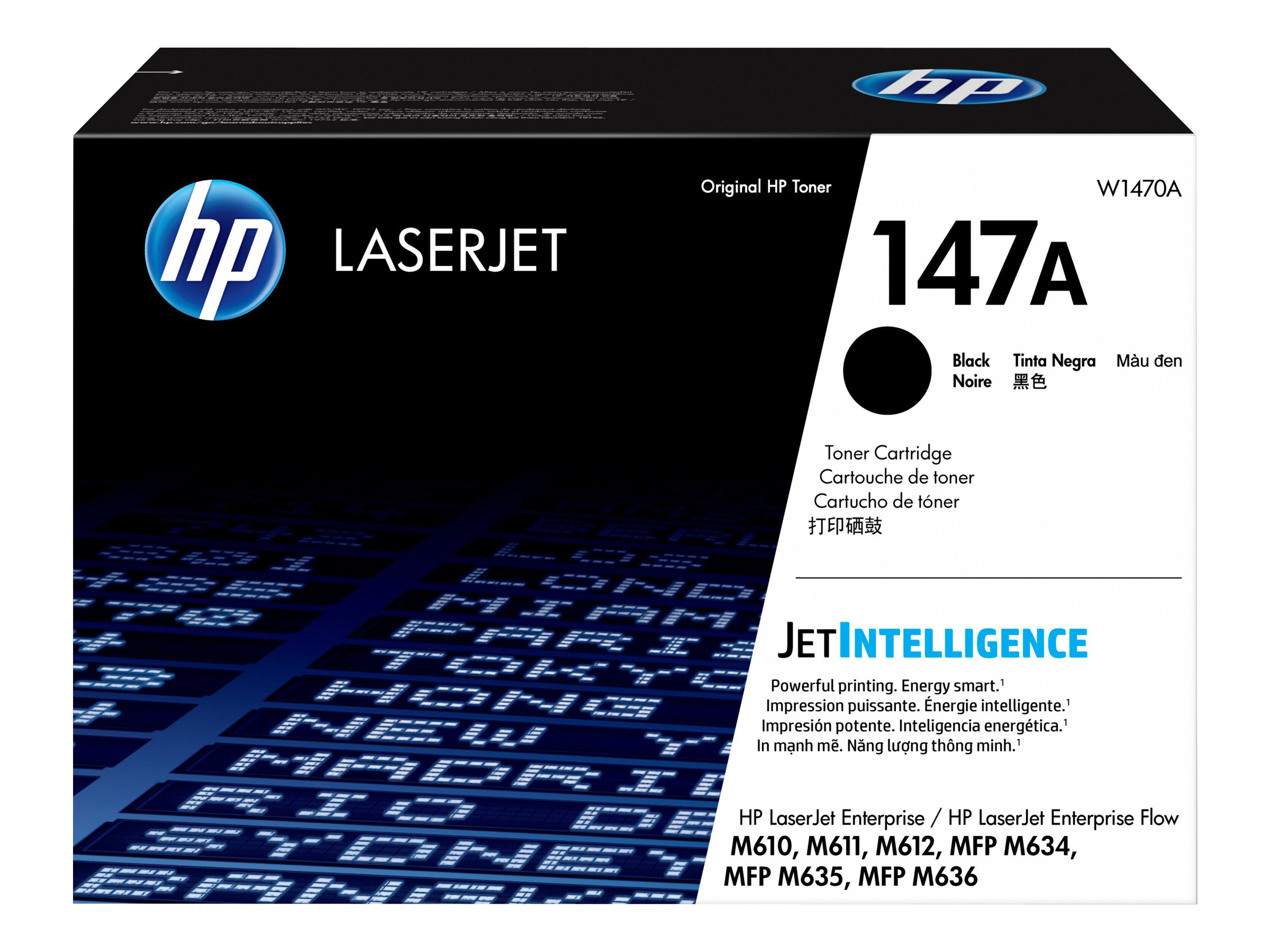 HP 147A Black LaserJet Toner Cartridge 10.500 pages HP 147A Black LaserJet Toner Cartridge 10.500 pages