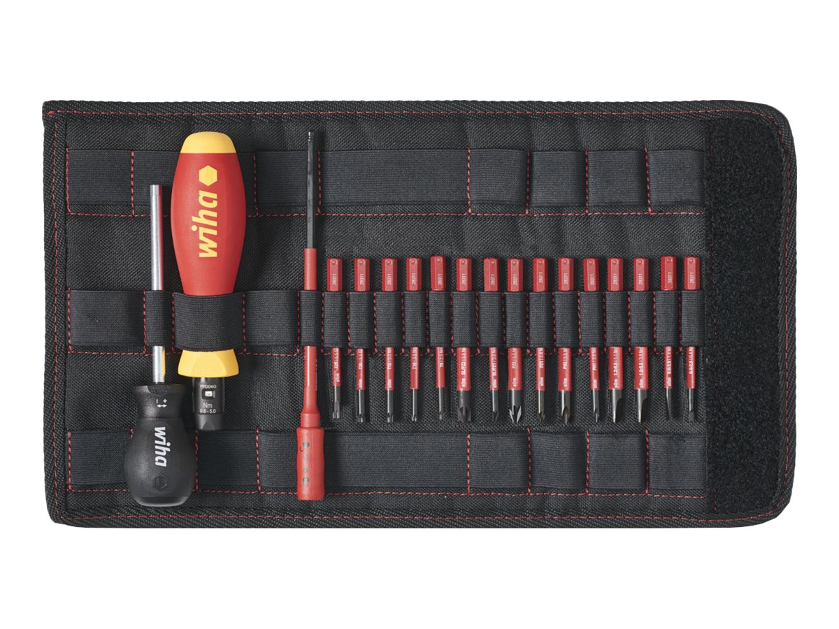 Wiha DrehmomentSchraubendreher TorqueVarioS electric gemischt 36791 19tlg