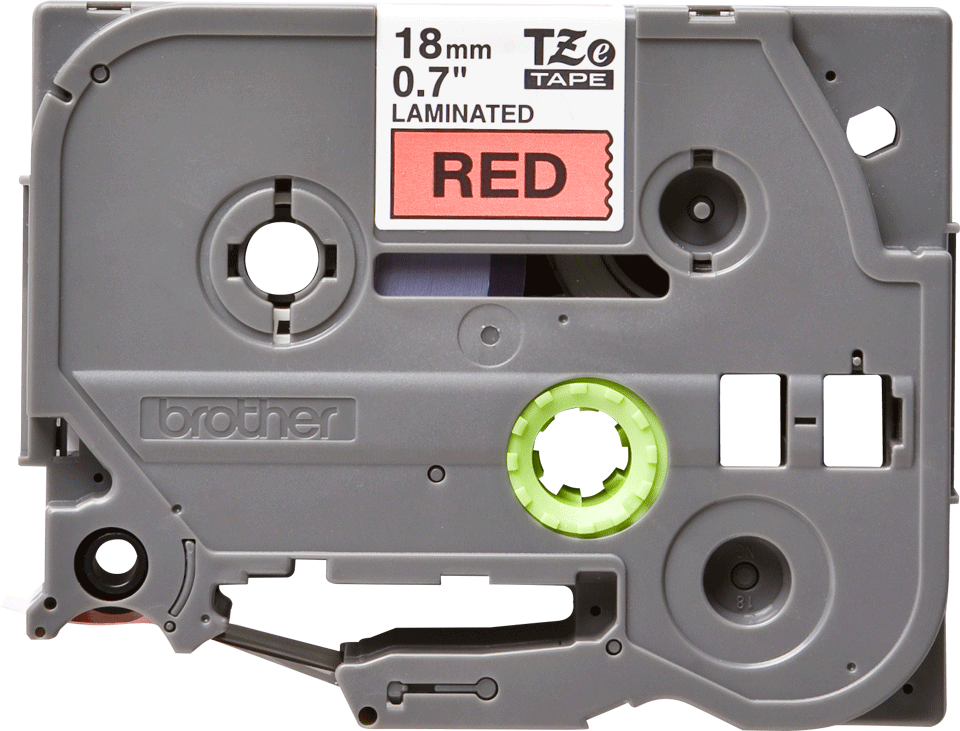 TZE441 BROTHER PT Schriftband 18mm rot