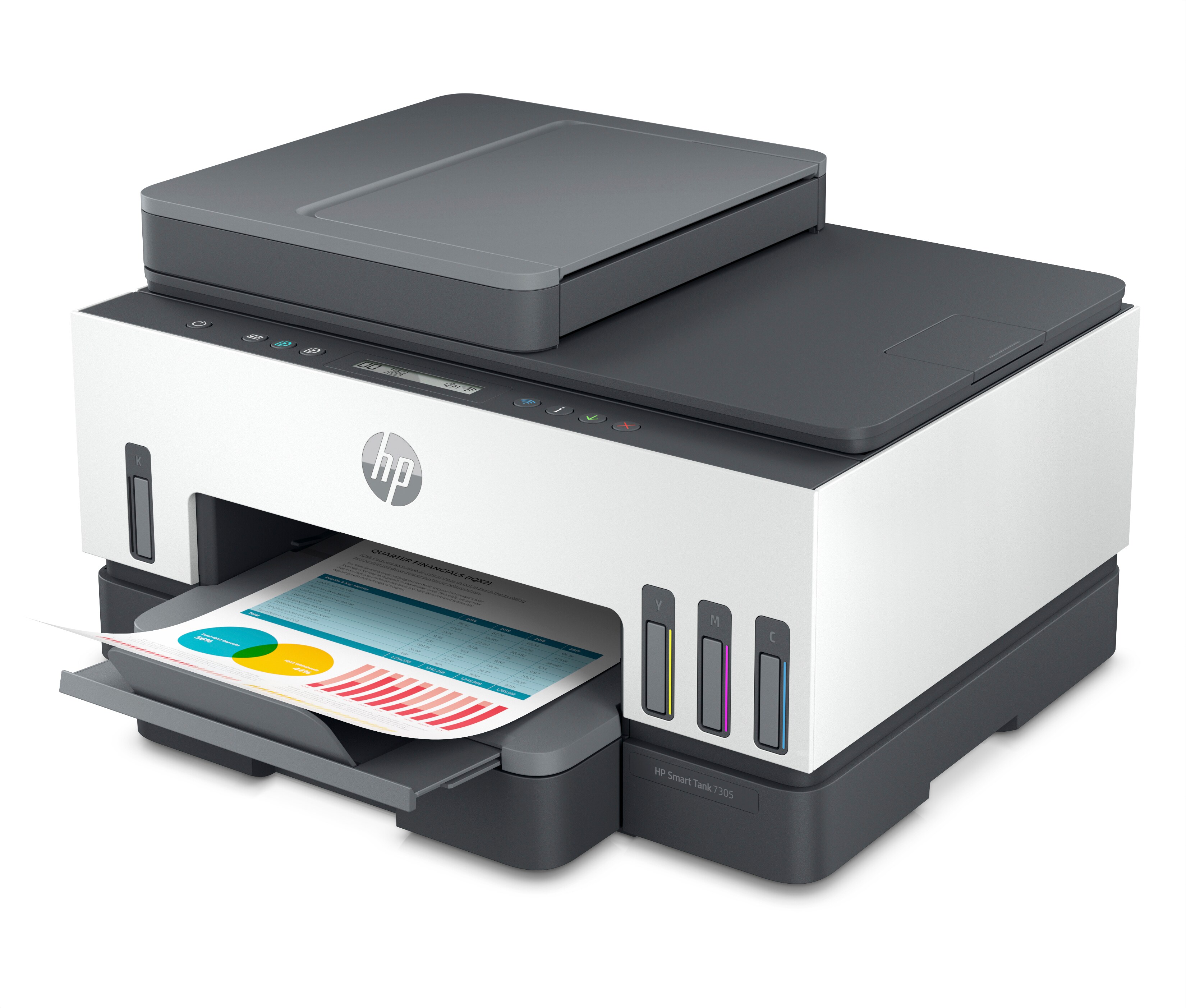 HP Smart Tank 7305 3 in 1 TintenstrahlMultifunktionsdrucker grau