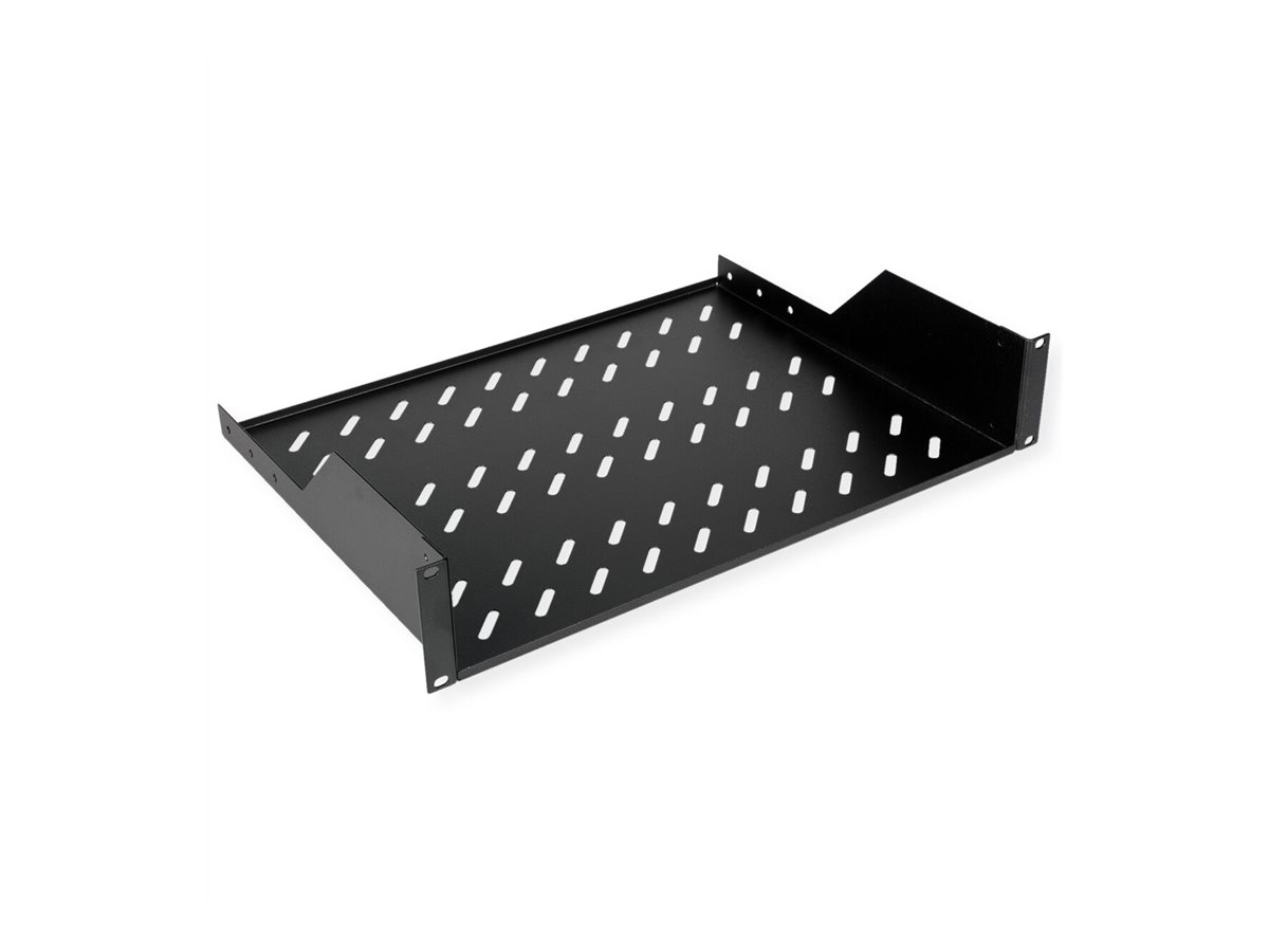 ROLINE Fachboden 48,26cm 19Zoll 2 HE 350 T 25kg Tragkraft schwarz ROLINE Fachboden 48,26cm 19Zoll 2 HE 350 T 25kg Tragkraft schwarz