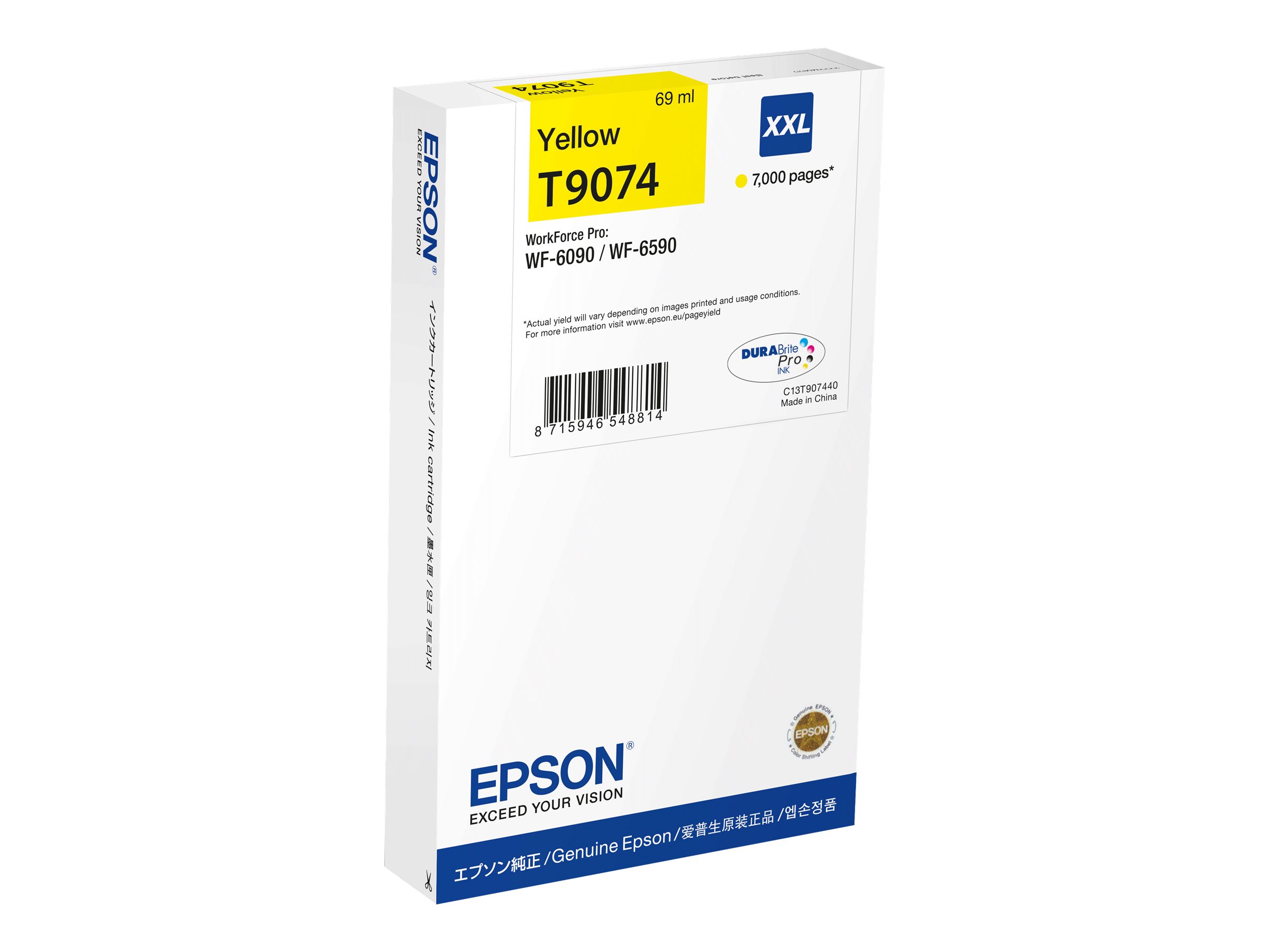 EPSON T9074XXL gelb Druckerpatrone EPSON T9074XXL gelb Druckerpatrone