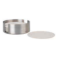 blomus Untersetzer LARETO beige 11,2 cm 6tlg