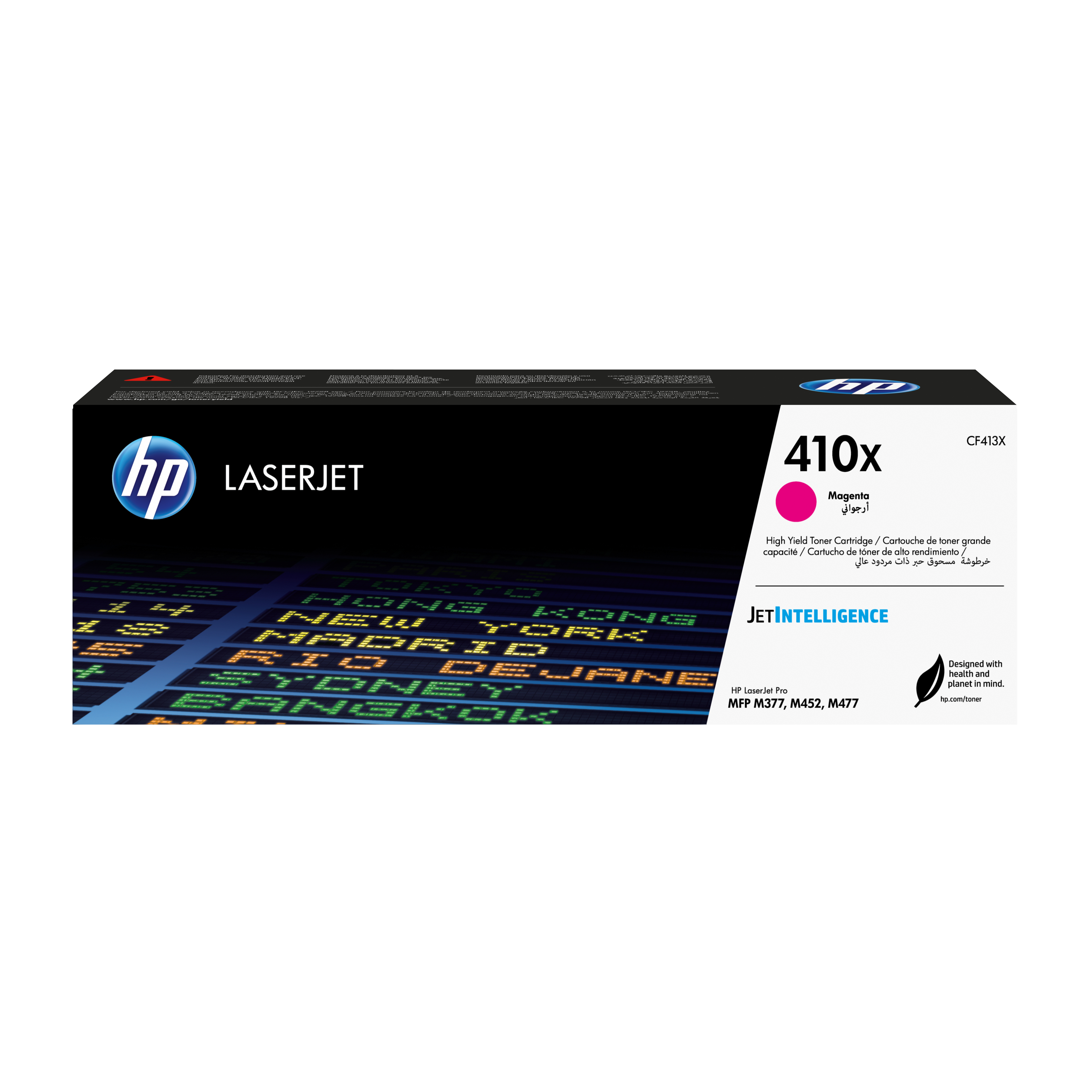 HP 410X CF413X magenta Tonerkartusche
