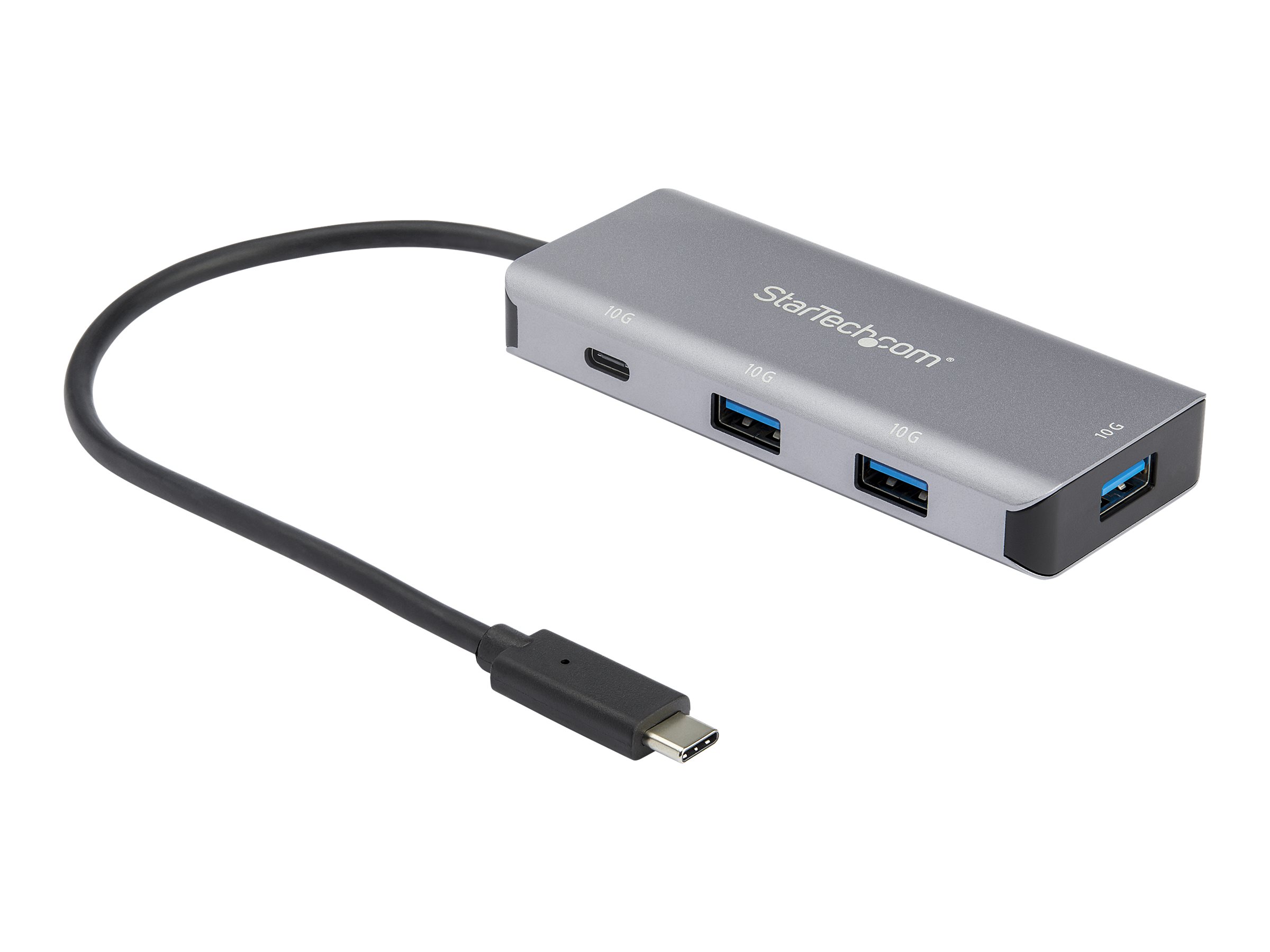 StarTech.com HB31C3A1CB 4-Port  USB-C-Hub (10 Gbit/s, 3 x USB-A und 1x USB-C,  25 cm USB-C Anschlusskabel) - Hub - 4 Anschlüsse