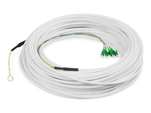 DIGITUS FTTH Drop Cable Singlemode 4 Fiber LC/APC G.657.A2 50m