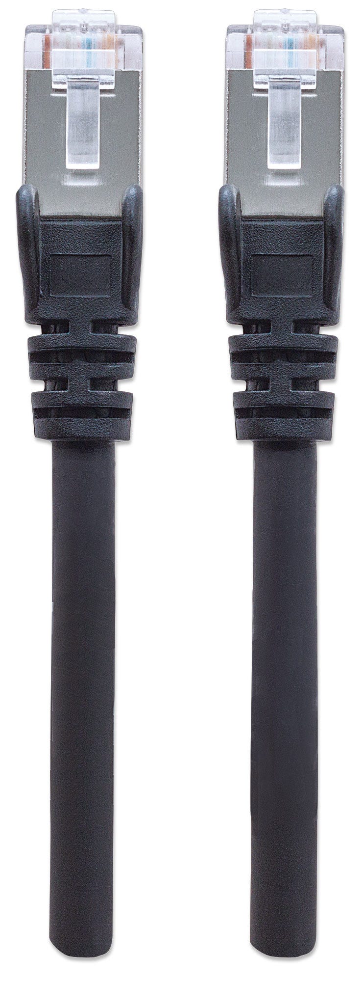 INTELLINET Netzwerkkabel Cat6 SFTP CU LS0H 20m Schwarz RJ45 Stecker RJ45 Stecker Vergoldete Kontakte