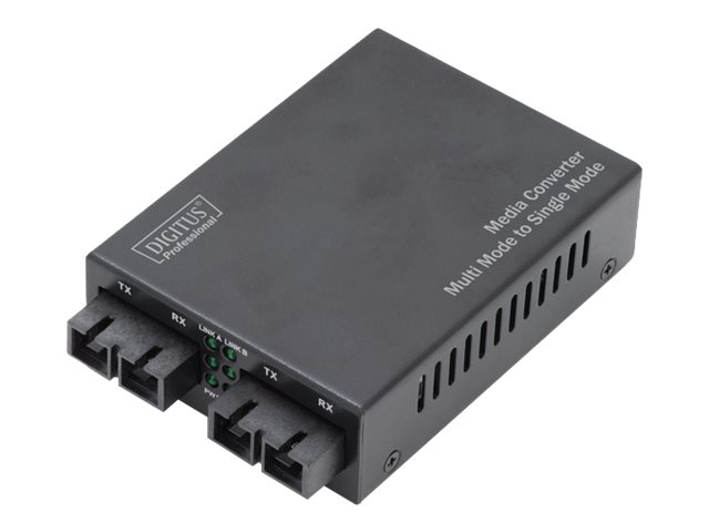 DIGITUS Konverter Fast Ethernet MultiSinglem Media ScSc