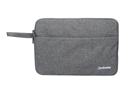 MANHATTAN Seattle Notebook Sleeve 36,83cm 14,5Zoll Top Load Premiumpolsterung wasserfest ein Innenfach ein Frontfach anthrazit