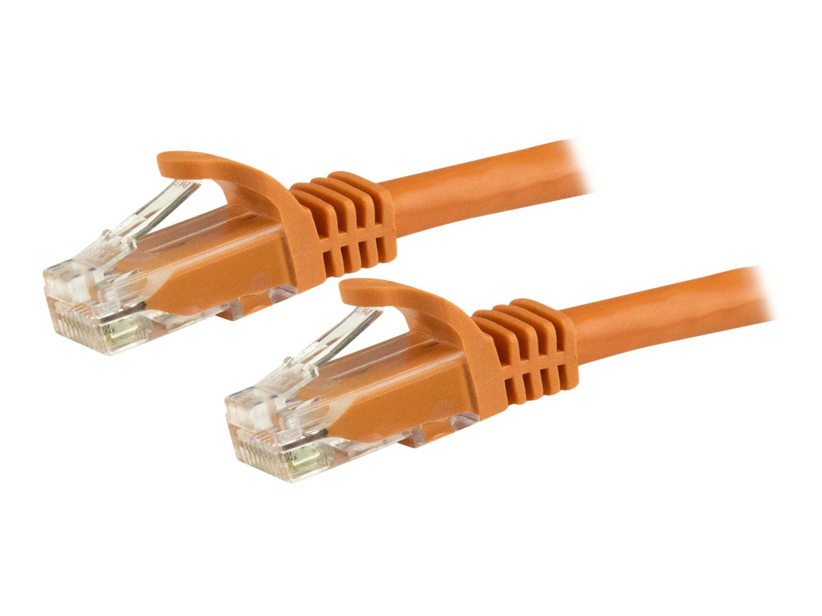 STARTECH.COM Cat6 Patch Cable with Snagless RJ45 Connectors - 1m Orange