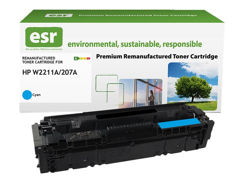 ESR Toner cartridge compatible with HP W2211A cyan remanufactured 1.250 pages