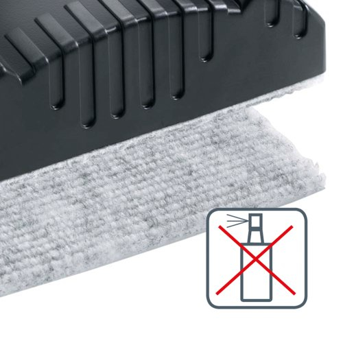 Nobo Whiteboard-Löscher magnetisch Anthrazit
