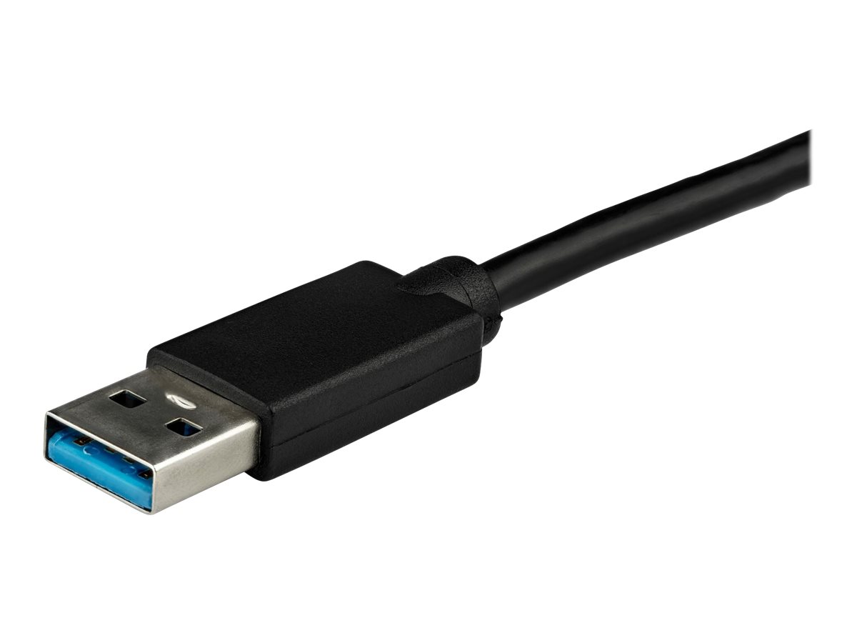 StarTech.com USB zu HDMI Adapter - Externe Grafikkarte - USB 3.0 - Slim - 1080p - Multi Monitor Adapter - Video- / Audiokabel - TAA-konform - 19 cm