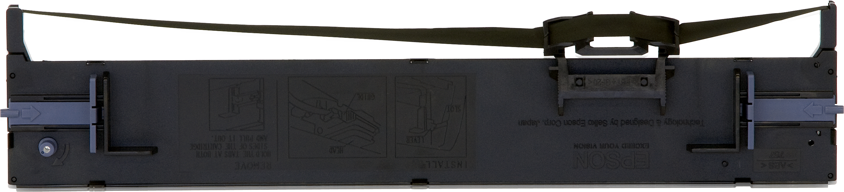 EPSON S015610 schwarz Farbband, 1 St