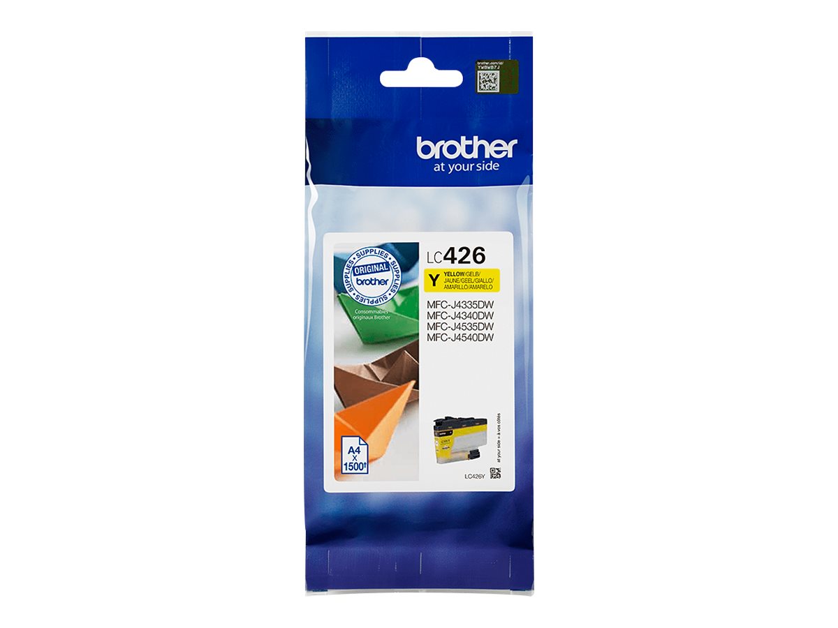 Brother LC426Y - Hohe Ergiebigkeit - Gelb - original - Tintenpatrone