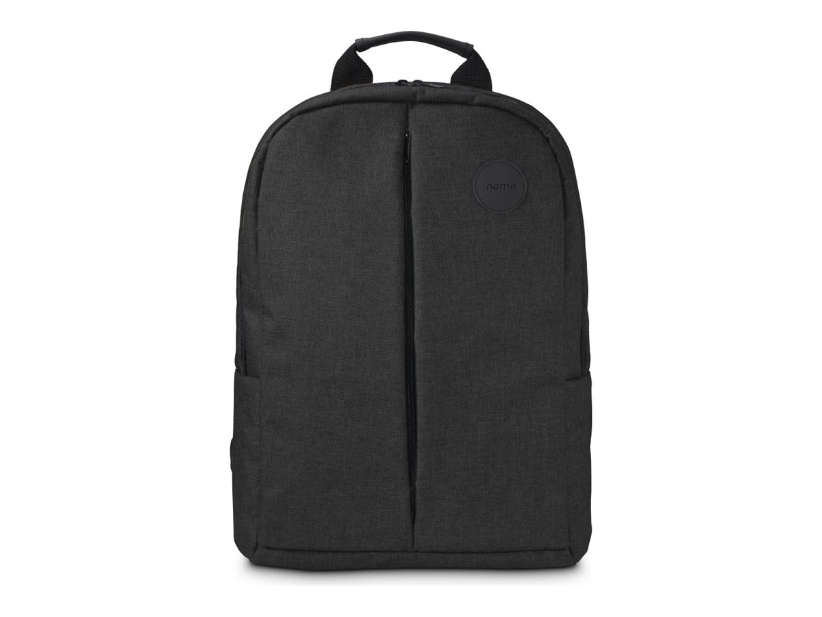 hama LaptopRucksack Genua Polyester schwarz bis 39,6 cm 15,6 Zoll