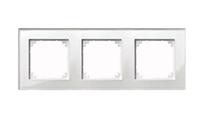 Merten Echtglasrahmen M-PLAN 489319 3f. Brillantweiß