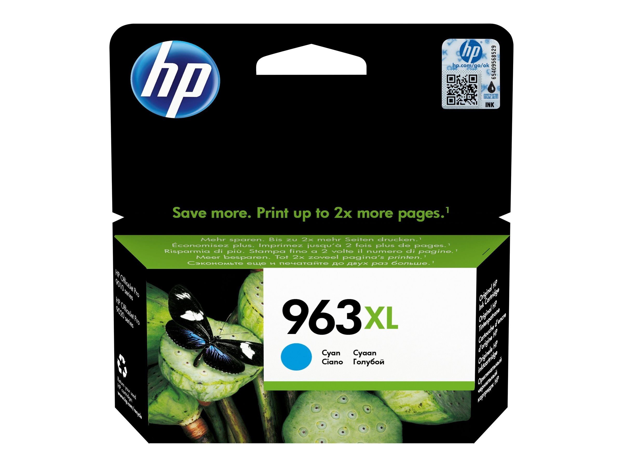 HP 963XL (3JA27AE) cyan Druckerpatrone