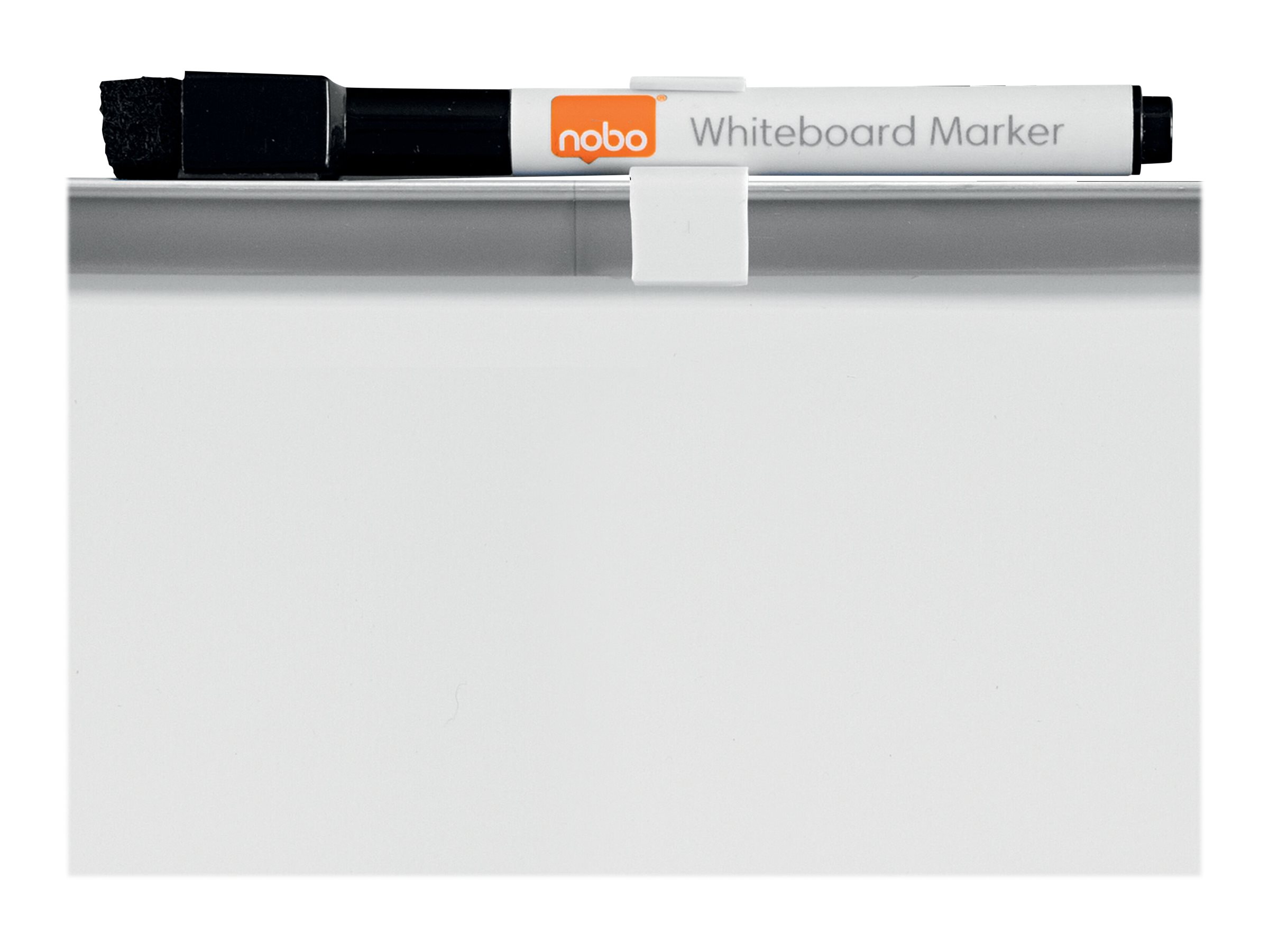 Nobo Slimline Whiteboard 360 x 280 mm Stahl Weiß