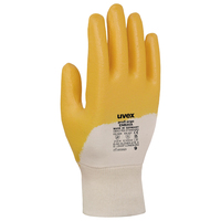 UVEX Arbeitshandschuhe unisex profi ergo orange Größe 10