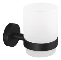 tesa Zahnputzbecherhalter MOON schwarz, weiÃ