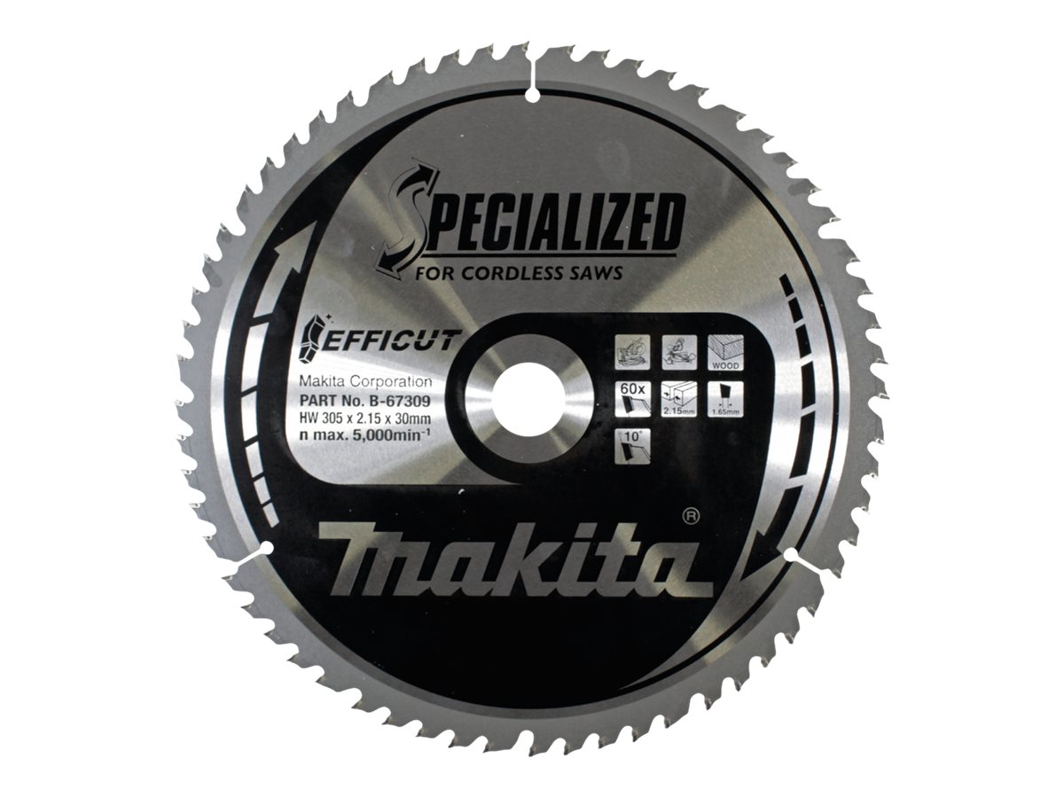 makita B-67309 Kreissägeblatt 305,0 mm, 60 Zähne makita B-67309 Kreissägeblatt 305,0 mm, 60 Zähne