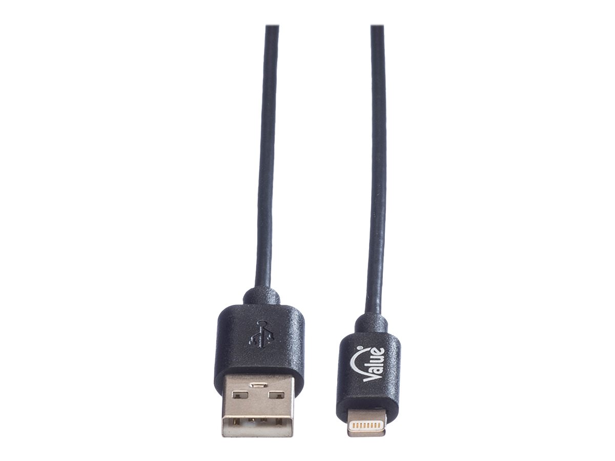 SCMP USB Sync-Ladekabel für Apple VALUE mit Lightning-Connector 1,0m SCMP USB Sync-Ladekabel für Apple VALUE mit Lightning-Connector 1,0m