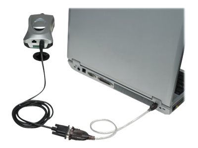 MANHATTAN USB RS232 Seriell Konverter Verbindet ein serielles Geraet mit dem USB Port Polybag