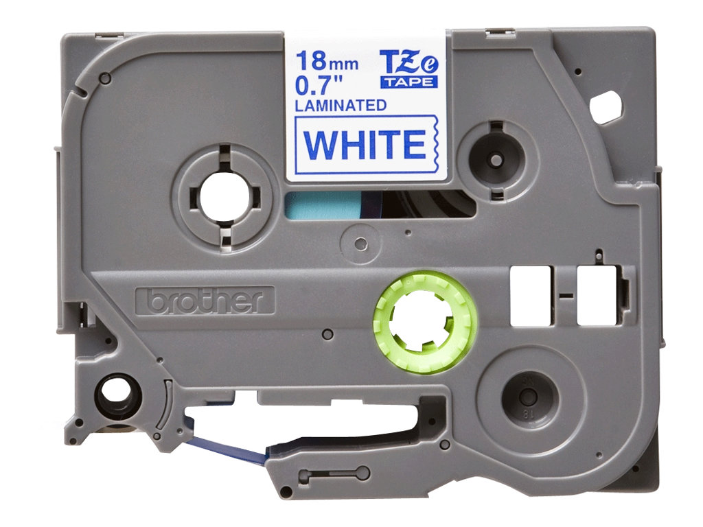 TZE243 BROTHER PTOUCH 18mm WEISS-BLAU