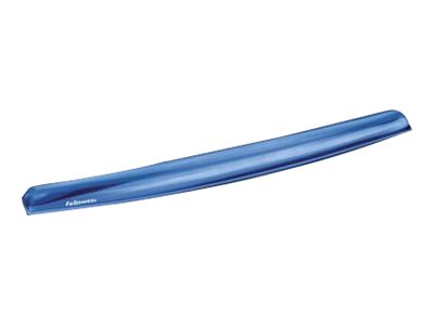 Fellowes Tastatur-Handballenauflage Crystals Gel blau