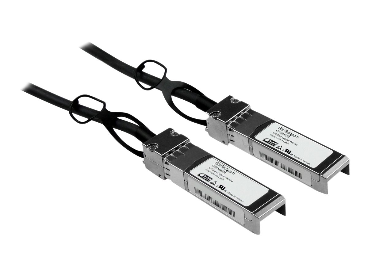 STARTECH.COM Cisco kompatibles SFP+ Twinax Kabel 2m - 10GBASE-CU SFP+ Direct Attach Kabel - passiv - 10Gigabit Kupfer Netzwerkkabel STARTECH.COM Cisco kompatibles SFP+ Twinax Kabel 2m - 10GBASE-CU SFP+ Direct Attach Kabel - passiv - 10Gigabit Kupfer Netzwerkkabel