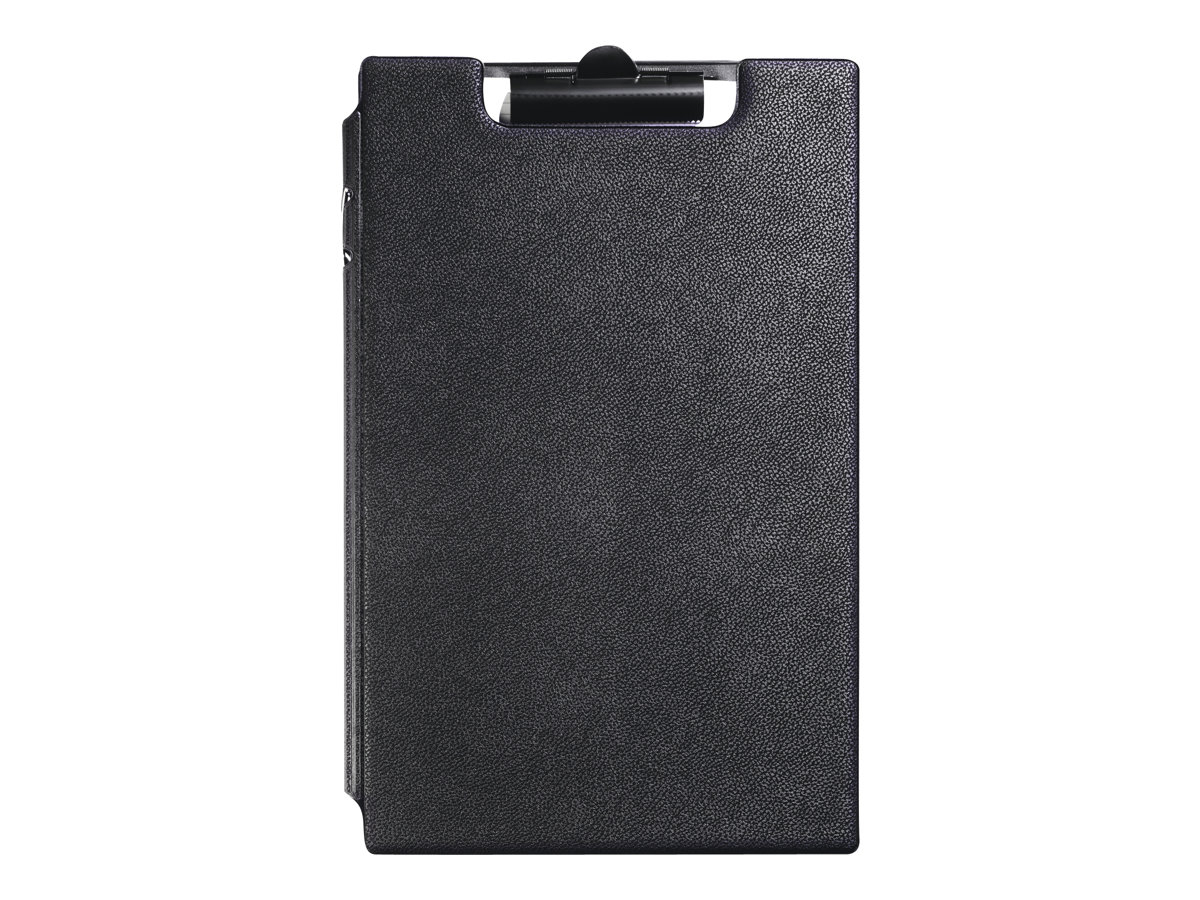 DURABLE Klemmbrettmappe Spezial-Blockmappe DIN A4+ 233201 DIN A4 schwarz Karton