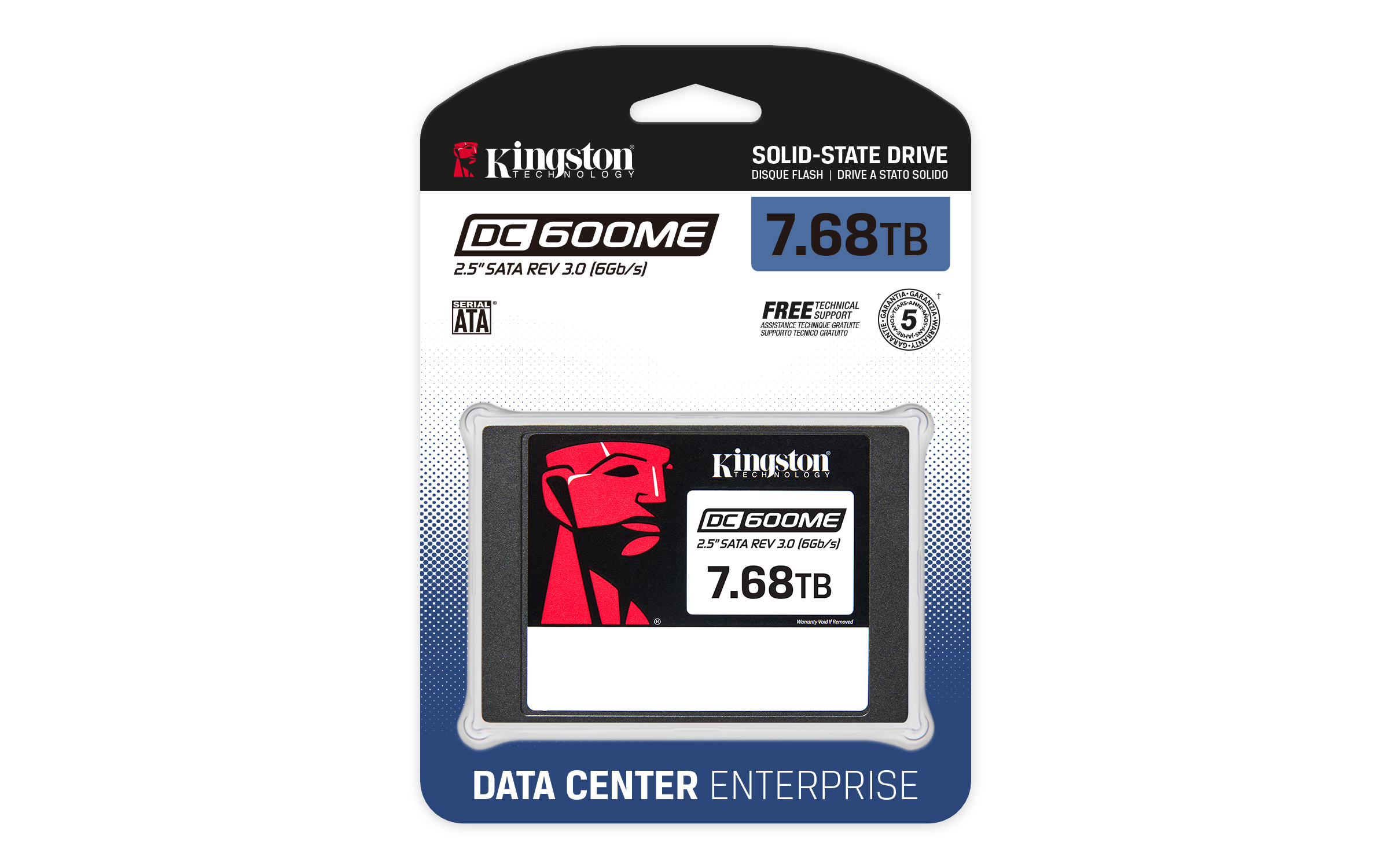 Kingston DC600ME SSD 7.68 TB 2.5" Encryption