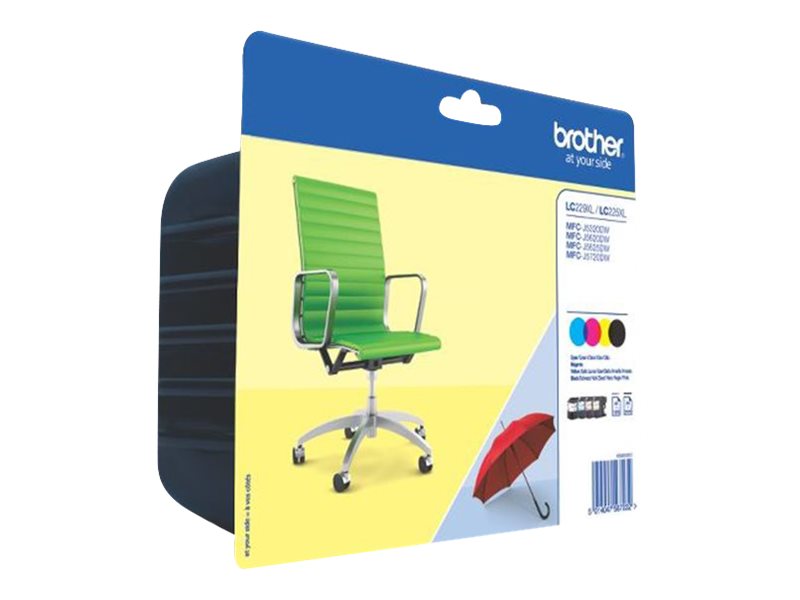 LC229XLVALBP BROTHER MFC Tinte (4) cmyk LC229XLVALBP BROTHER MFC Tinte (4) cmyk